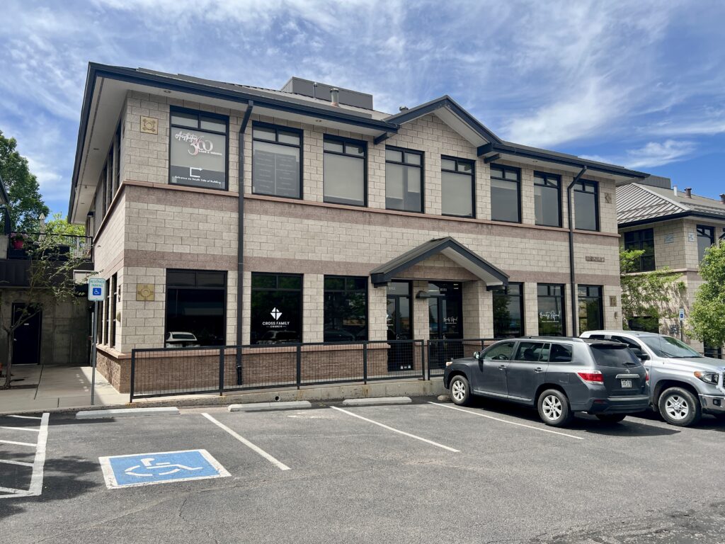 Office condo building at Solar Circle Office Park in Parker