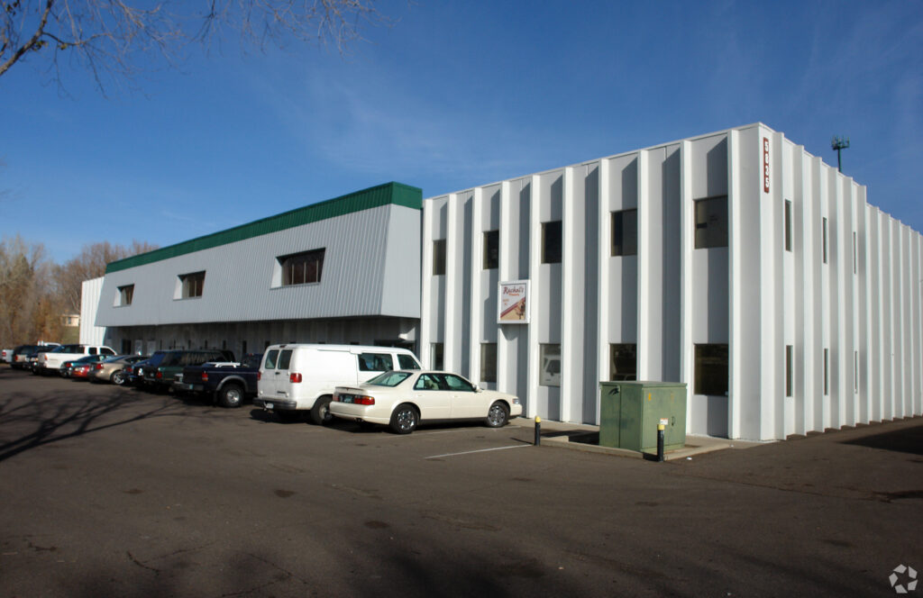 Two-story flex office and warehouse building in Denver, a tenant representation deal