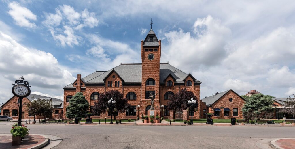 Historic Pueblo Union Depot in downtown Pueblo, Colorado